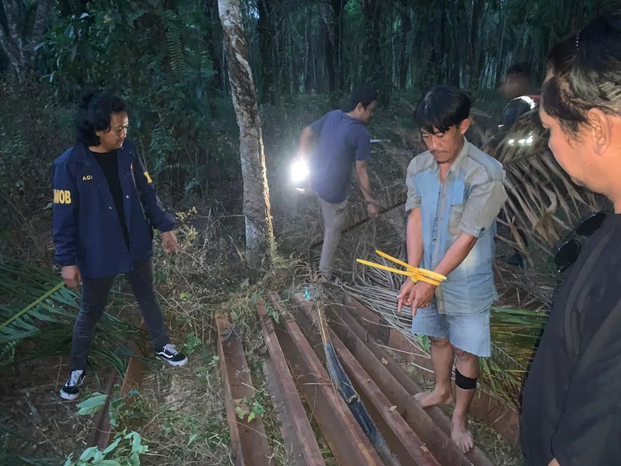 KAI Divre IV Tanjungkarang Ucapkan Terima Kasih ke Polres Way Kanan, Rel Kereta Curian Rp1,46 Miliar Terungkap