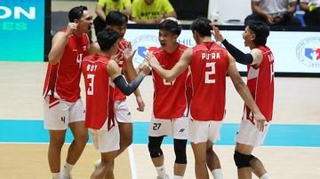 Timnas Voli Putra Indonesia Gilas Filipina 3-0, Lolos ke Semifinal SEA V Cup 2026