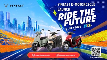 VinFast Siap Rilis Tiga Motor Listrik di Jakarta, Ada Sesi Test Ride untuk Publik 18 Juli 2026
