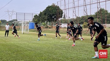 Persija Genjot Latihan Keempat di Bawah Shin Tae Yong, Tiga Pemain Timnas Absen