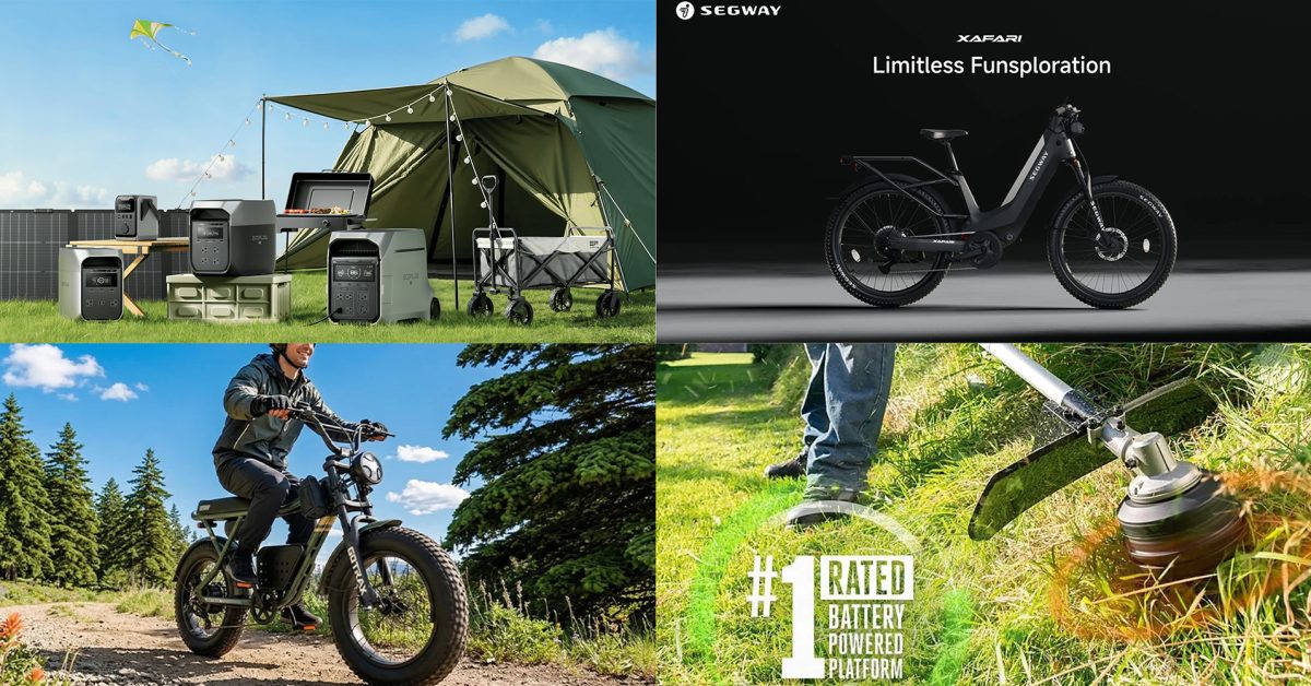 Diskon Akhir Pekan: EcoFlow Power Station Mulai Rp2,7 Juta, Segway Xafari E-Bike Rp24,8 Juta, EGO Multi-Head Rp5,1 Juta
