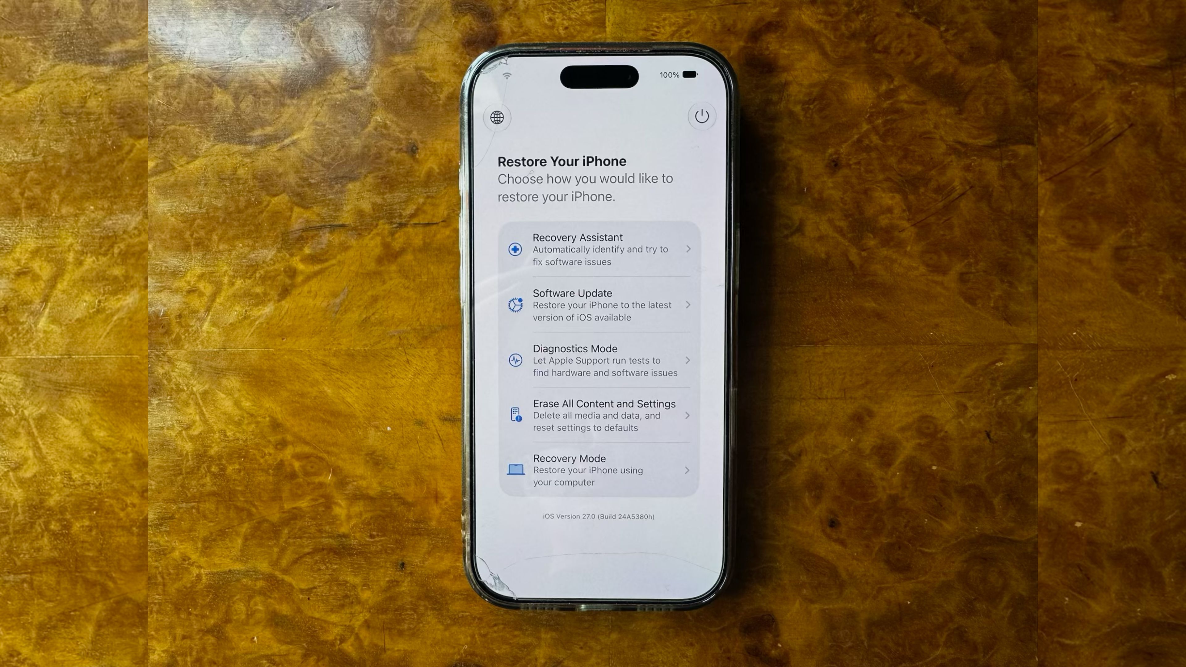 Update iOS 27 Beta Bawa Layar Recovery Baru, Bisa Masuk Manual Tanpa PC/Mac