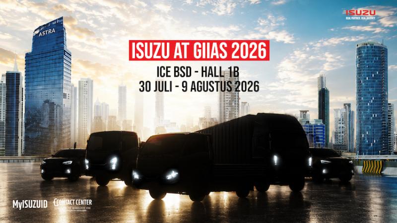 Isuzu Bawa Lima Model Niaga ke GIIAS 2026, dari TRAGA hingga D-Max untuk Beragam Sektor Usaha