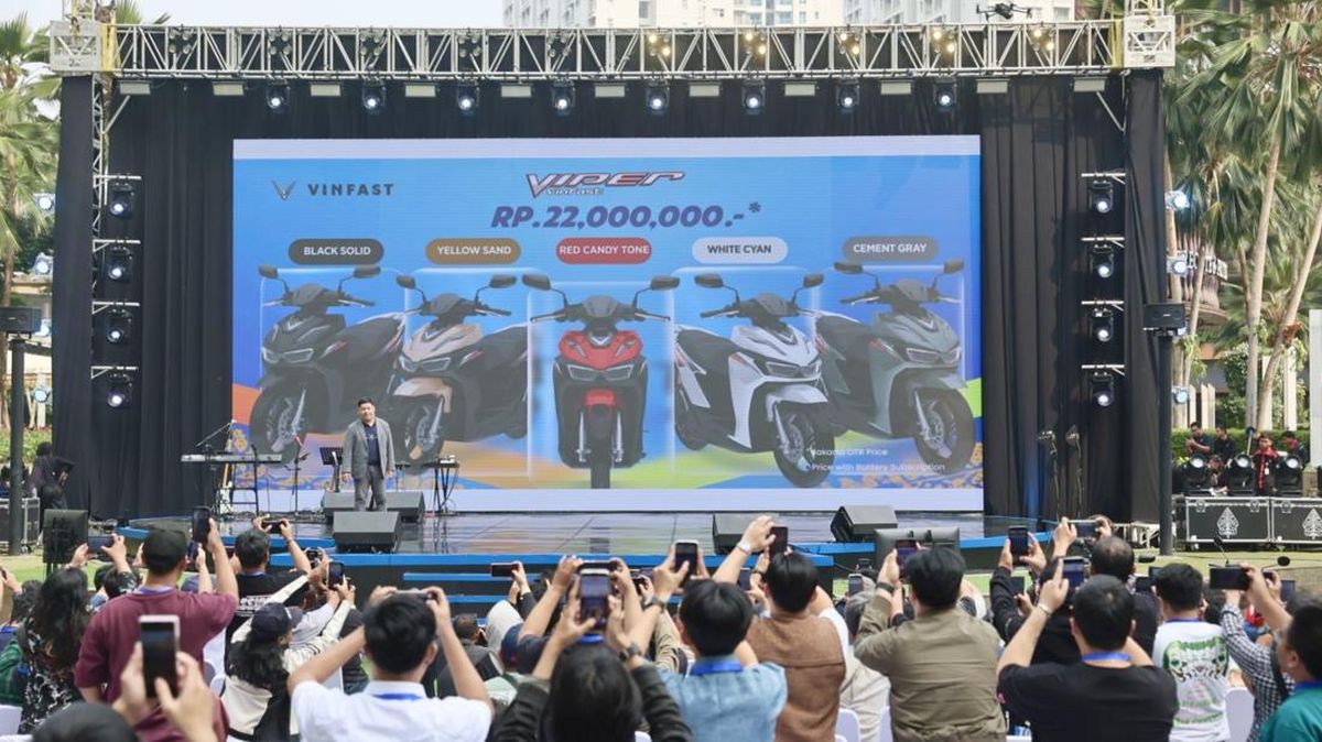 Tiga Motor Listrik VinFast Evo, Feliz II, dan Viper Resmi Meluncur di Indonesia, Harga Mulai Rp 17,5 Juta