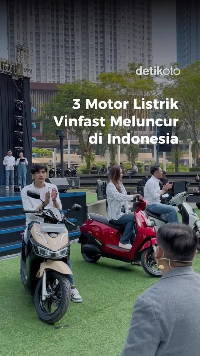 Tiga Motor Listrik VinFast Resmi Meluncur di Indonesia, Harga Mulai Rp 17,5 Juta dengan Skema Sewa Baterai