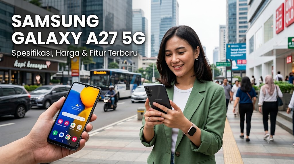 Samsung Galaxy A27 5G Resmi di Indonesia Rp5,3 Juta, Bawa Snapdragon 6 Gen 3 dan Layar 120Hz