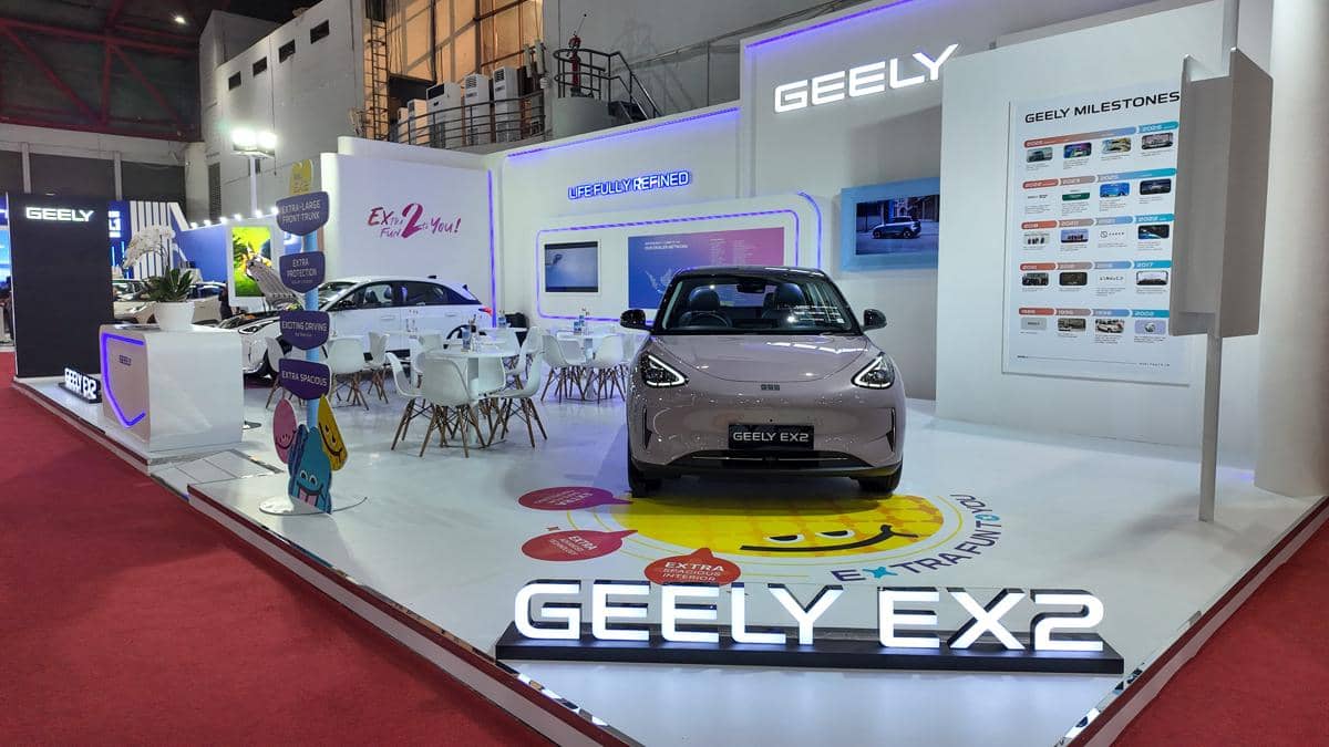 Geely EX2 Bawa Empat Keunggulan, Dorong Penjualan ke Tiga Besar Merek Tiongkok di Indonesia