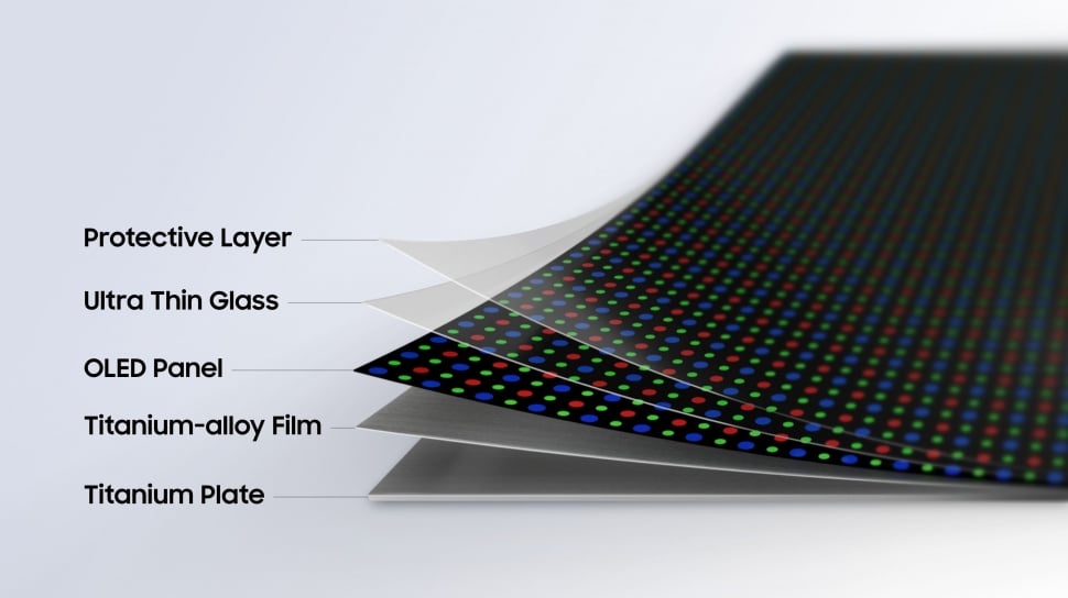 Samsung Flex Titanium: Lapisan Titanium 20 Kali Lebih Kaku untuk Layar Foldable Masa Depan