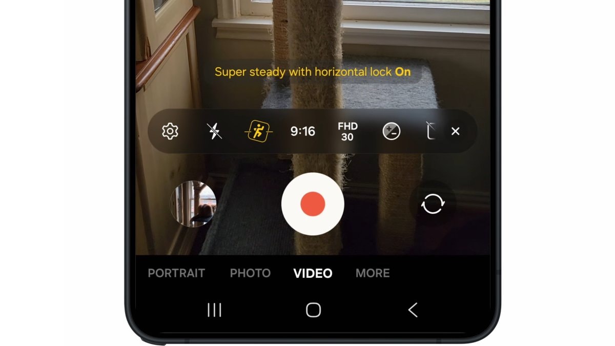 Samsung Galaxy S25 Series Dapatkan Fitur Horizontal Lock dari One UI 9, Stabilisasi Video Makin Halus