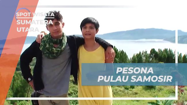 Artis Trans TV Berwisata ke Pulau Samosir Sambil Berinteraksi dengan Anak-Anak Lokal di Sumatera Utara