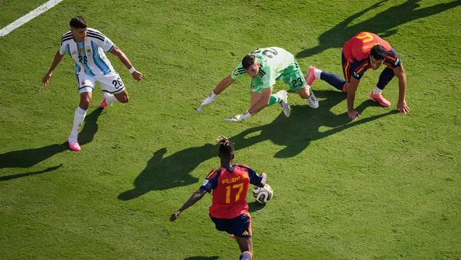 Gol Nico Williams Dianulir Wasit di Final Piala Dunia 2026, Mikel Merino Jadi Biang Kerok