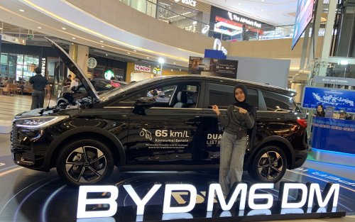 BYD M6 DM: Mobil Plug-in Hybrid yang Bisa Jadi Sumber Listrik 2.200 Watt, Solusi Mati Lampu Warga Riau