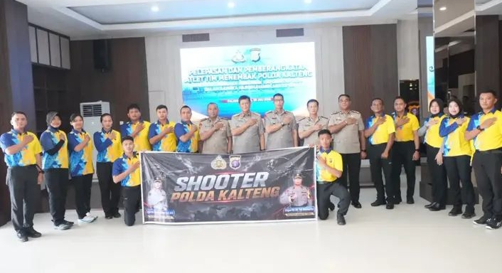 16 Personel Polda Kalteng Dikirim ke Lomba Menembak Kapolri Cup, Wakapolda Ingatkan Sportivitas