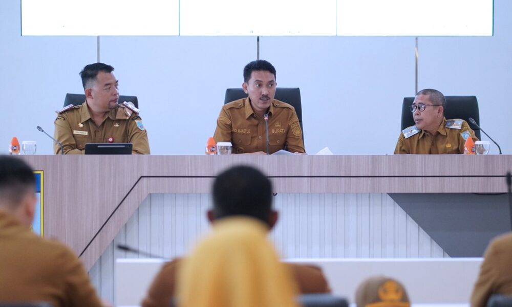 Bupati Banjar Saidi Mansyur Instruksikan 3 Hal Krusial ke SKPD: Percepat Anggaran, Antisipasi Bencana, dan Tertibkan Informasi Publik