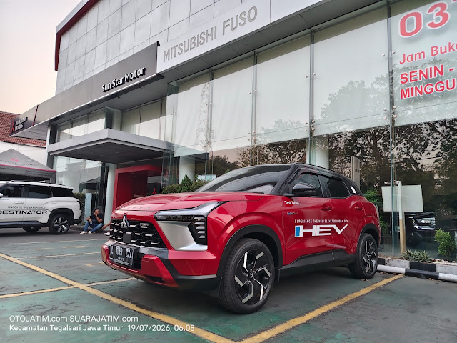 Test Drive Mitsubishi XForce Hybrid Surabaya-Taman Dayu, Konsumsi BBM Tembus 18 Km/Liter