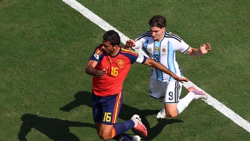 Spanyol Vs Argentina di Final Piala Dunia 2026: Babak I Tanpa Gol, Messi Dkk Tertekan