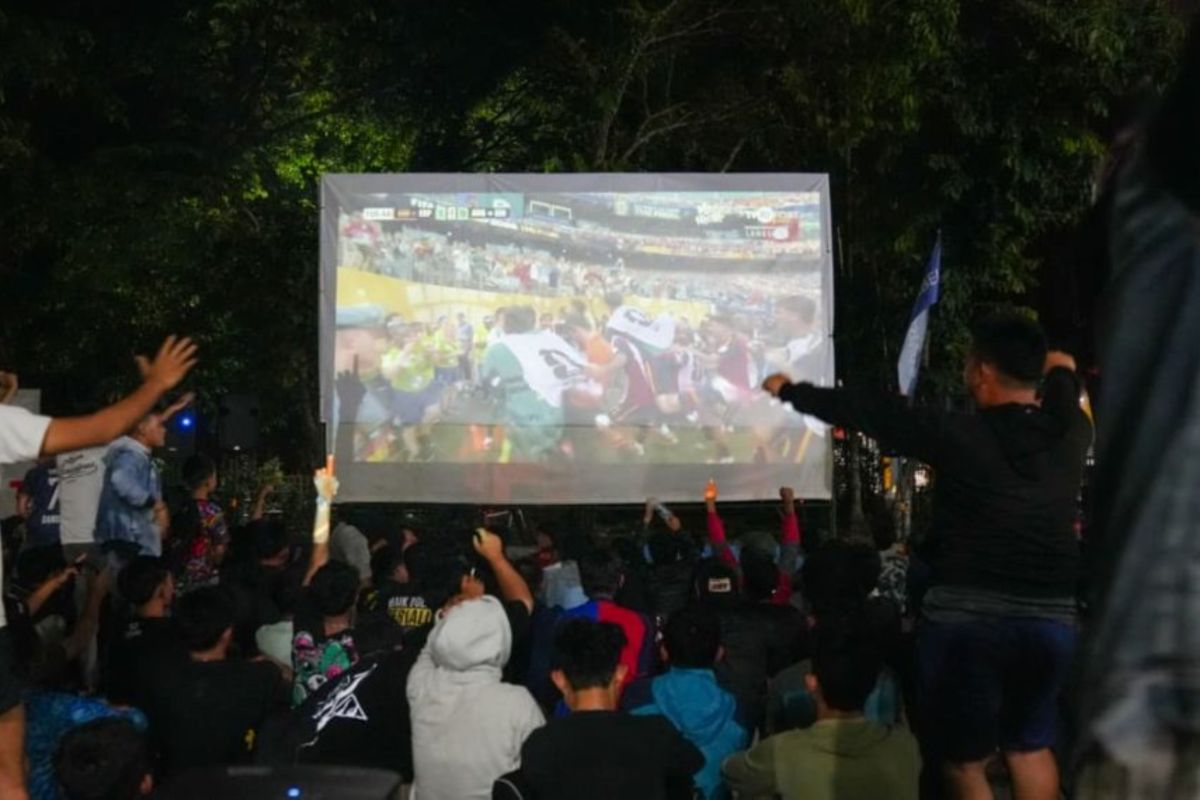 Bupati Lahat Nobar Final Piala Dunia 2026 Bersama Ribuan Warga di GOR Bukit Tunjuk, Spanyol Juara