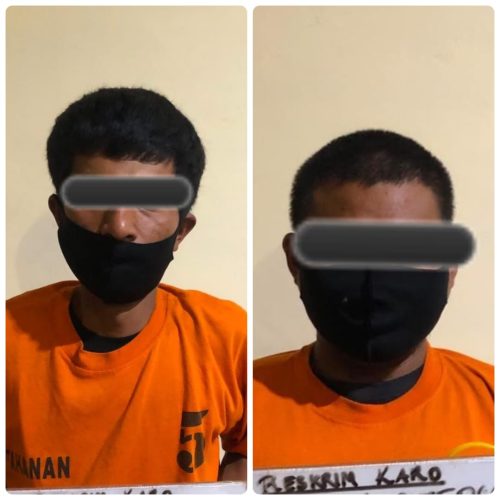 Tim Cobra Polres Karo Bekuk Dua Pembobol Rumah dan Kedai di Kabanjahe, Kerugian Capai Rp 8 Juta