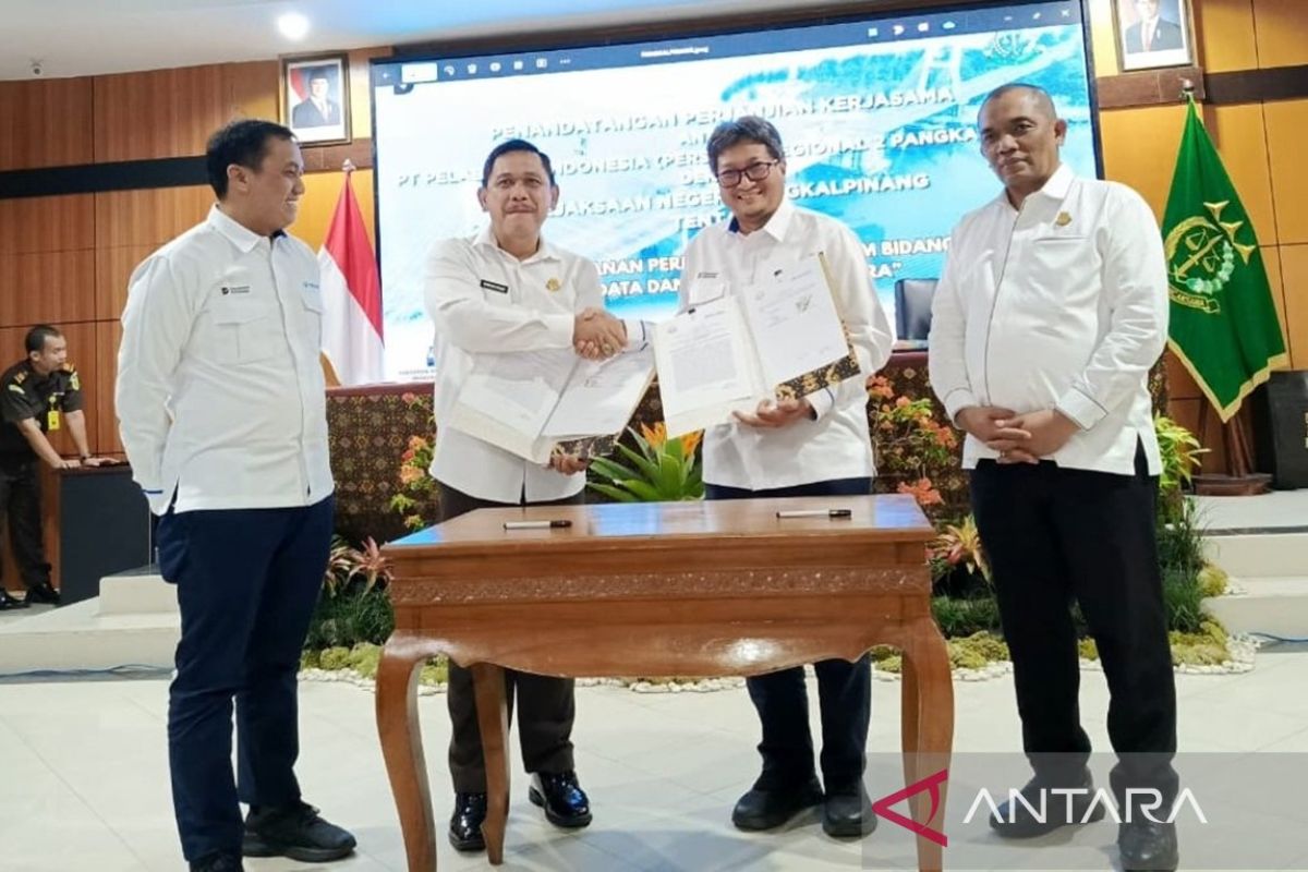 Mitigasi Risiko Hukum, Pelindo Regional 2 Pangkalbalam Gandeng Empat Kejari di Pulau Bangka