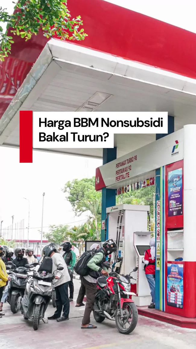 Menteri ESDM Buka Peluang Harga BBM Nonsubsidi Turun, Bahlil Minta Pertamina Segera Sesuaikan