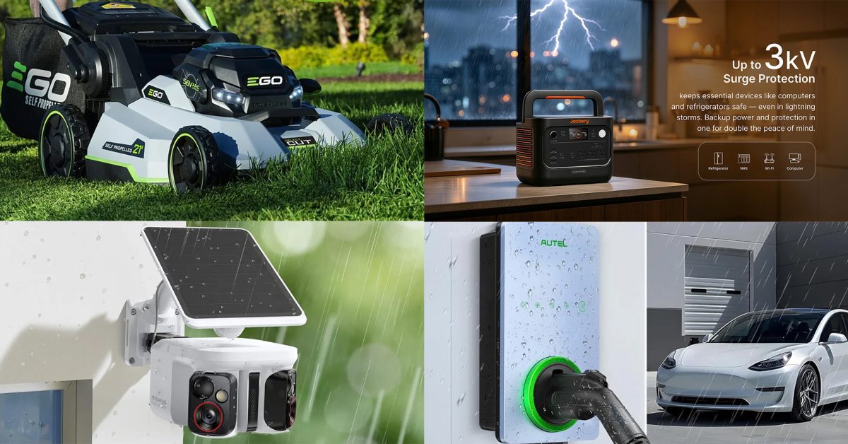 Mesin Pemotong Rumput EGO 56V Select Cut Touch Drive Turun ke $527, Jackery Power Station Diskon Hingga 50%