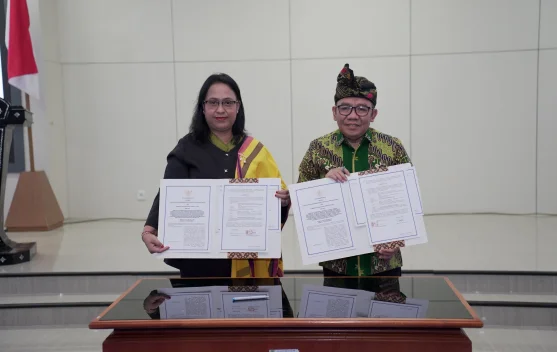 Kemenkum NTB dan Pemkab Lombok Utara Teken MoU Pelayanan Hukum, Bertepatan HUT ke-18 Daerah