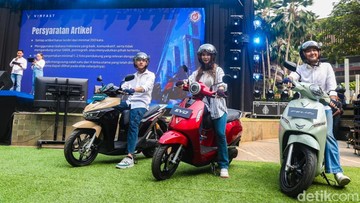 VinFast EVO, Feliz II, dan Viper Resmi Dijual di Indonesia dengan Skema Sewa Baterai