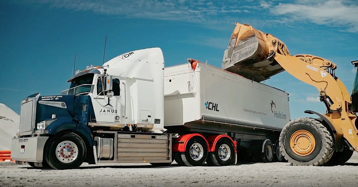 Janus Electric Konversi 67 Truk Diesel Jadi EV Baterai-Swap untuk Pasar Amerika Serikat
