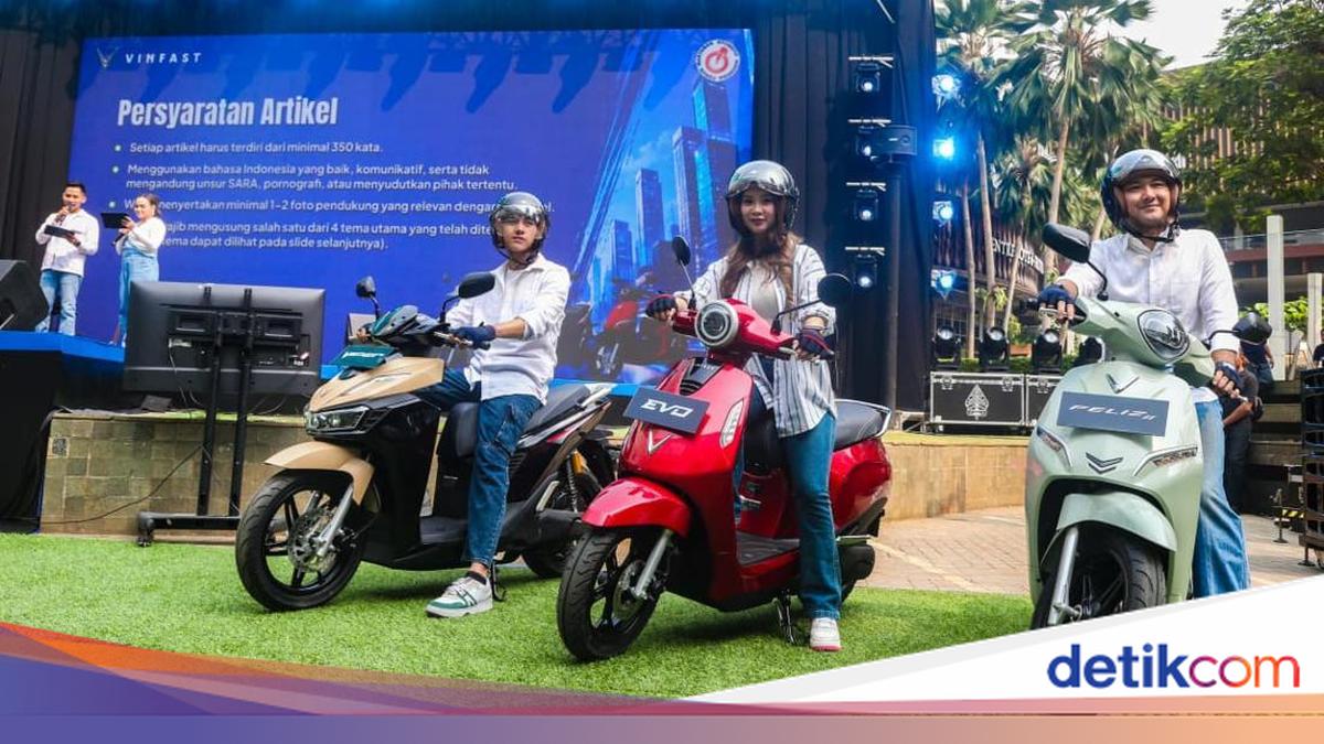 Vinfast Luncurkan Tiga Motor Listrik Sekaligus di Indonesia, Harga Mulai Rp 17,5 Juta dengan Skema Sewa Baterai