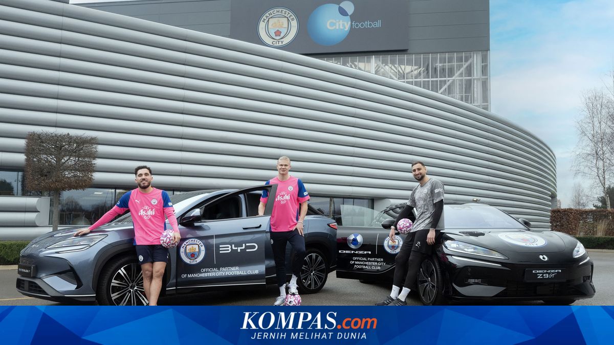 BYD Resmi Jadi Sponsor PSG dan Manchester City, Sasar Penggemar Sepak Bola Global