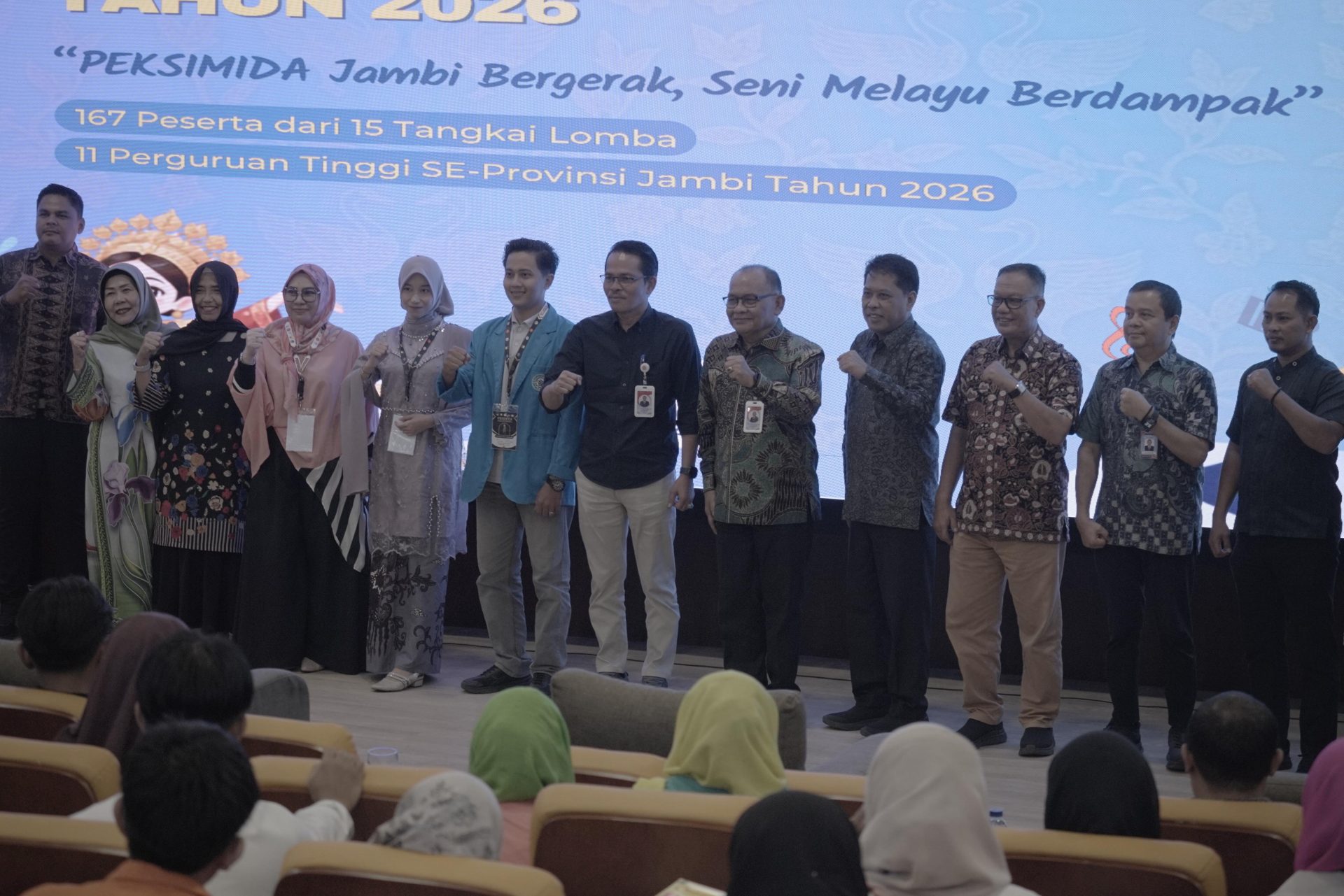 UIN STS Jambi Kirim Kontingen ke PEKSIMIDA 2026, Berlaga di 15 Tangkai Lomba Seni Mahasiswa