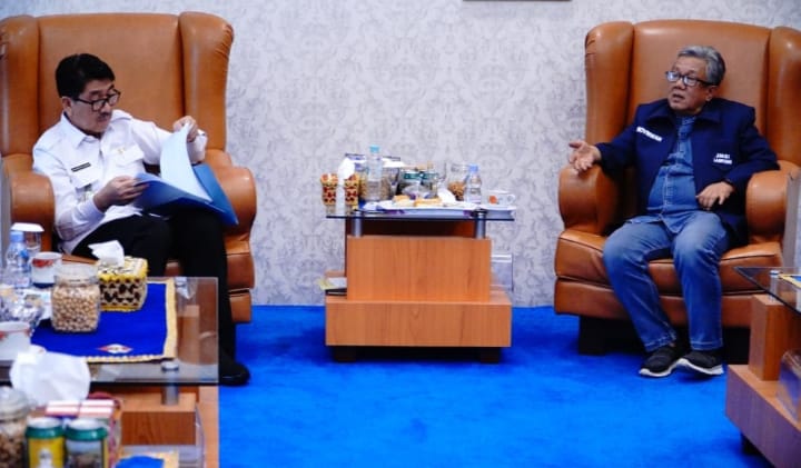 Bupati Lampung Utara Terima Audiensi JMSI, Bahas Sinergi Pemberitaan Konstruktif dan Dukungan HPN 2026