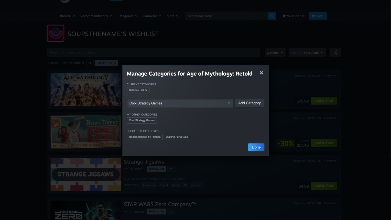 Valve Resmi Perbarui Fitur Gift dan Wishlist Steam, Kini Bisa Kirim Game Lewat Email