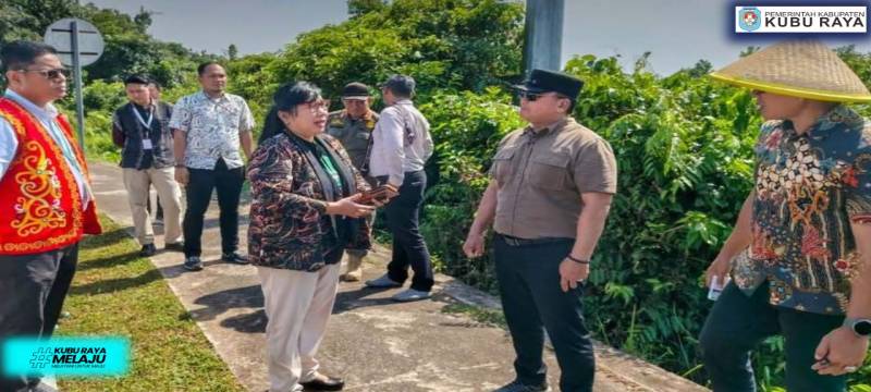 Bupati Sujiwo Siapkan Wajah Baru Bundaran Angkasa Pura, Target Jadi Ikon Gerbang Kubu Raya-Pontianak