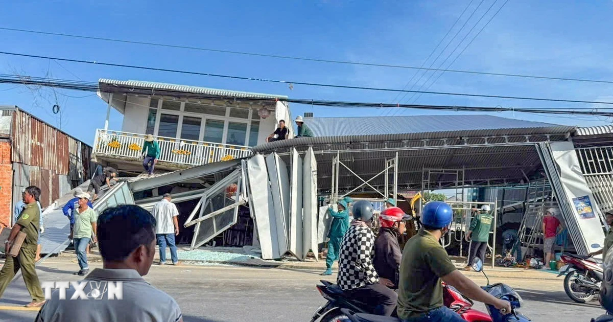 Tanah Longsor di Can Tho, Vietnam, Hancurkan Empat Rumah dan Toko Material, Kerugian Capai Rp 2,48 Miliar