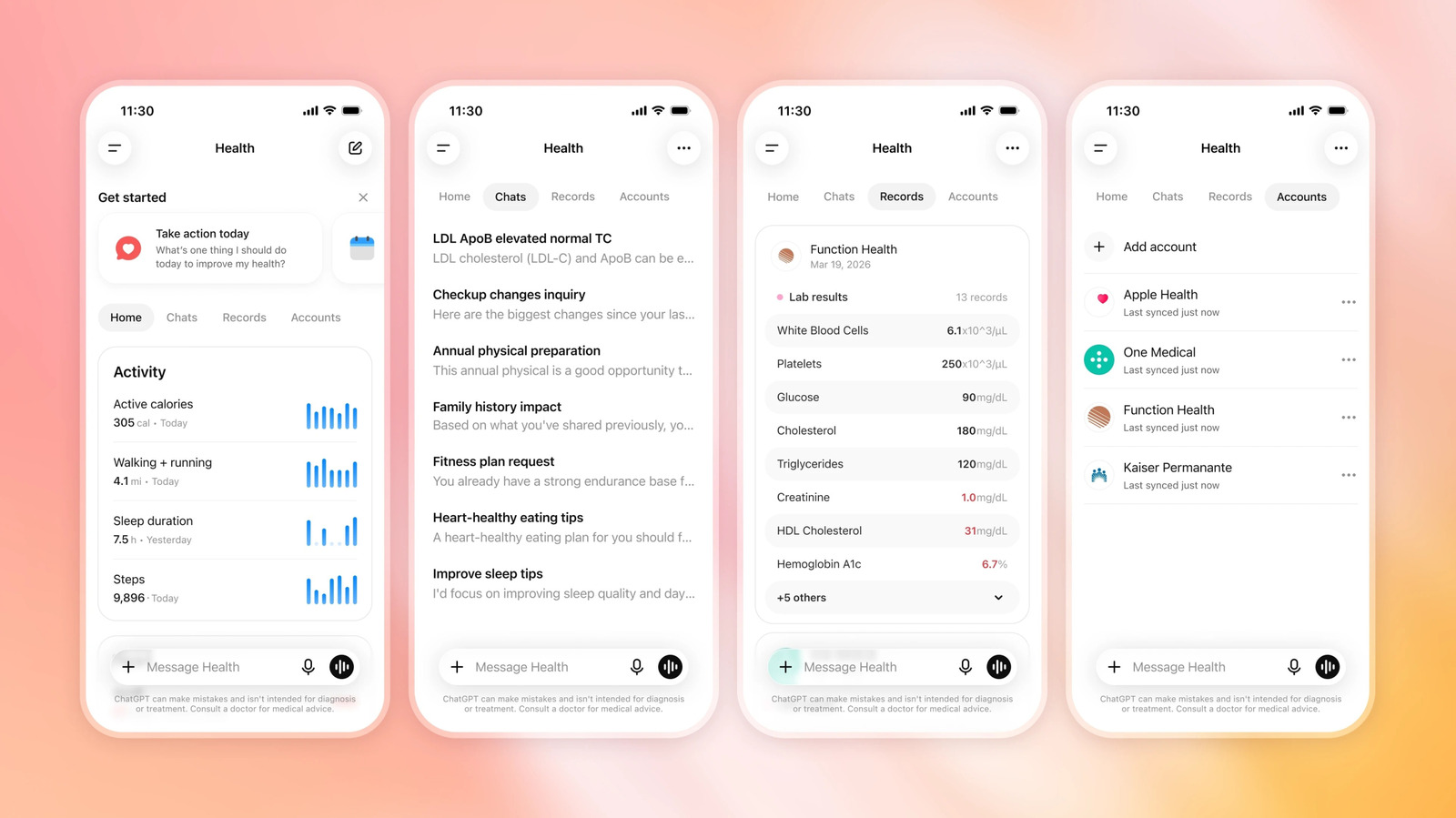 OpenAI Rilis ChatGPT Health, Fitur Baru untuk Kelola Rekam Medis Pribadi