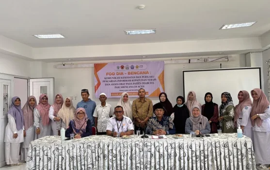 Tim Dia-Bencana USK Edukasi Kepatuhan Terapi Diabetes Pascabencana di Pidie Jaya, Angka Penderita Capai 3.394 Kasus