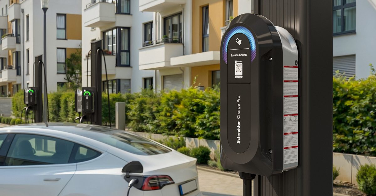 Schneider Electric Perbarui Charger EV Komersial Charge Pro, Kini Dukung NACS dan Bisa Digunakan Tanpa Aplikasi