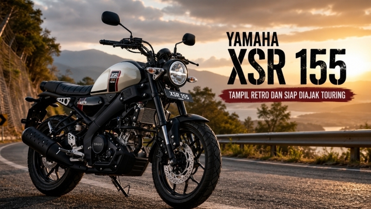 Test Drive Yamaha XSR 155 2026: Desain Neo Retro Nyaman untuk Touring, Begini Rasanya di Jalan