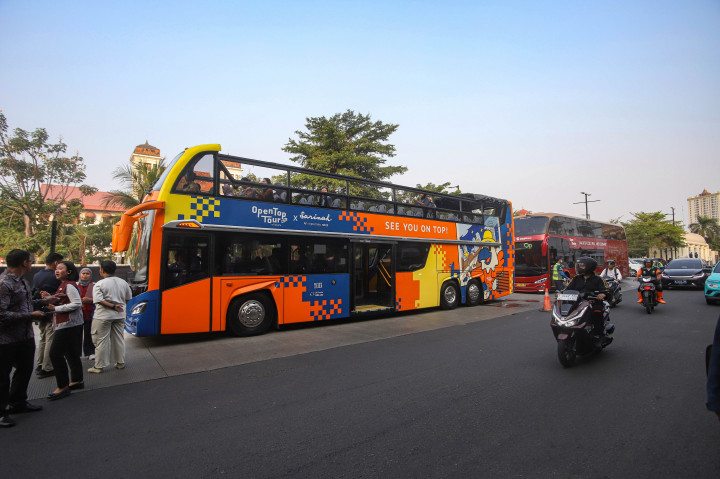 Transjakarta Luncurkan Rute Bus Wisata Atap Terbuka Jakarta Batavia, Hubungkan Kota Tua-Sarinah