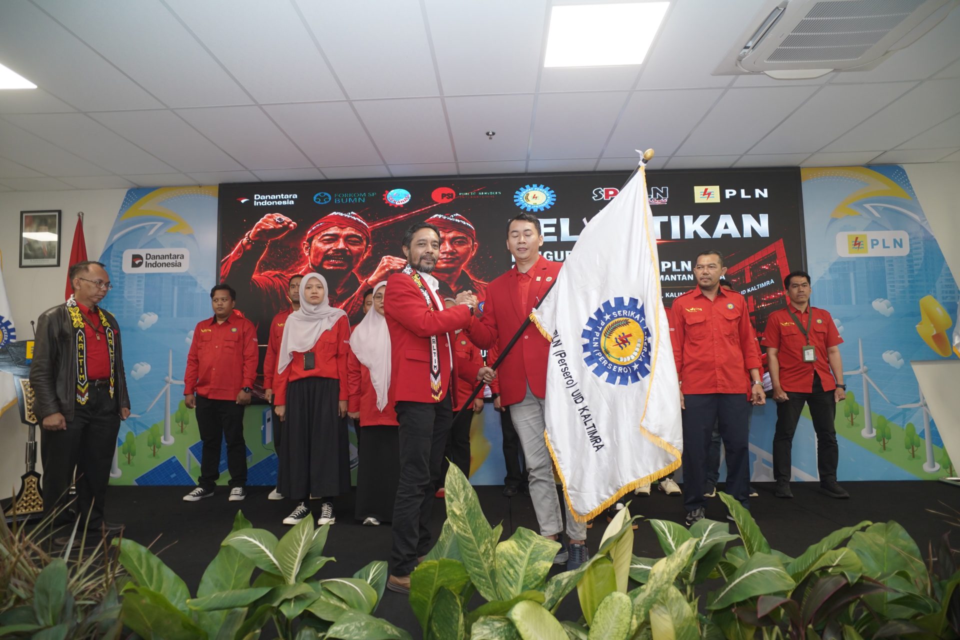 SP PLN Kaltimra Resmi Punya Pengurus Baru, Fokus Jaga Hubungan Industrial dan Kedaulatan Energi Nasional