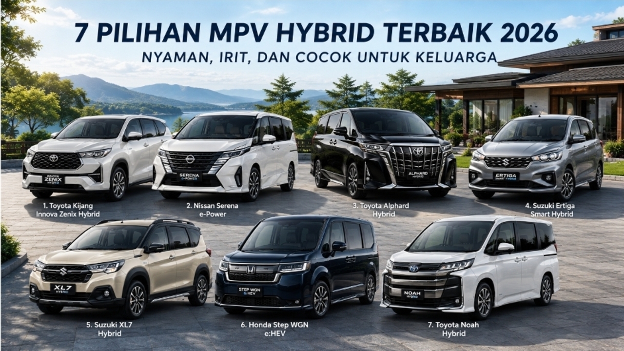 Toyota Alphard Hybrid dan Nissan Serena e-Power: Dua MPV Hybrid Paling Nyaman untuk Keluarga 2026
