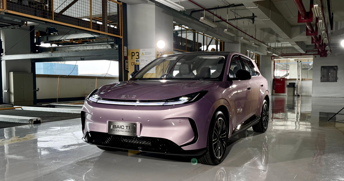 BAIC T1 Andalkan Wheelbase 2.770 mm, Kabin Baris Kedua Lebih Lega dari AION UT