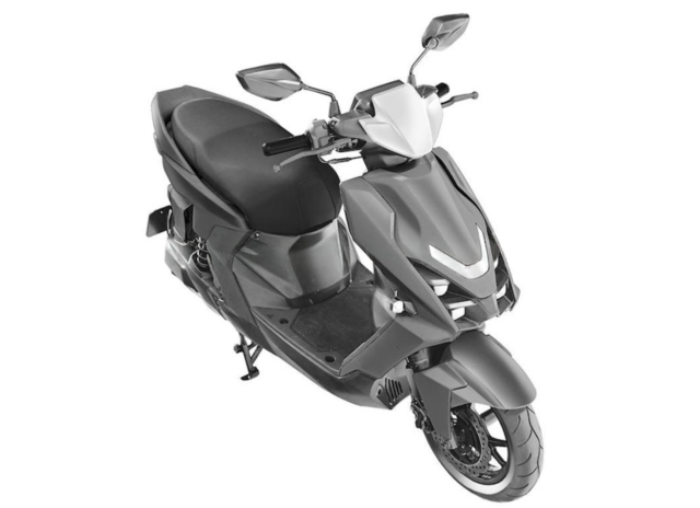 Yamaha Bocorkan Desain Motor Listrik Sporty lewat Paten, Siap Tantang Honda CUV e: