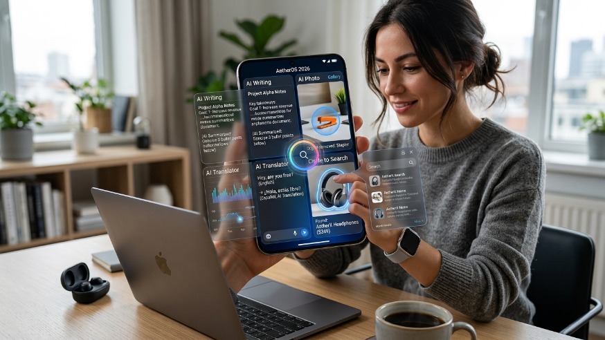 HP Android Rp2 Jutaan Tahun 2026 Kini Dibekali Fitur AI: Tulis Email Hingga Edit Foto Tanpa Cloud