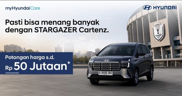 Hyundai Bawa Prototype EV 7-Seater Buatan Indonesia ke GIIAS 2026, Promo STARGAZER Rp50 Juta