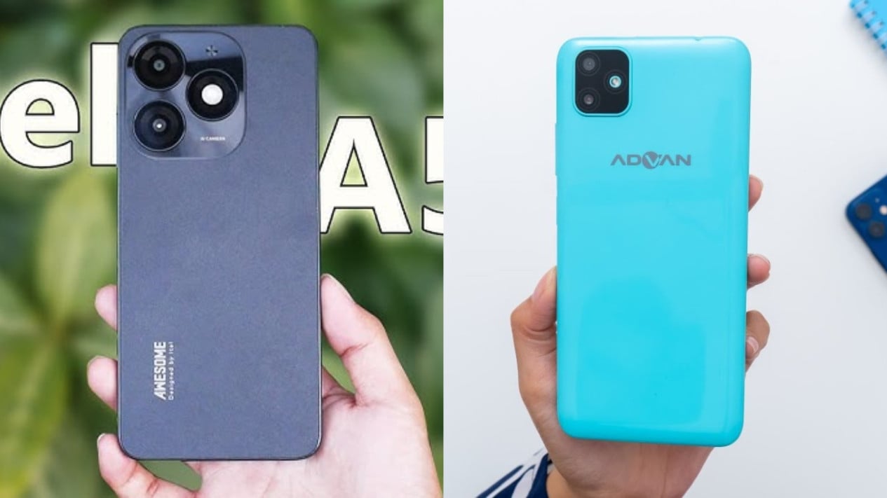 Itel A50 vs Advan G5 Elite: Pilihan HP Murah Rp1 Jutaan untuk Streaming, Layar dan Performa Jadi Pembeda