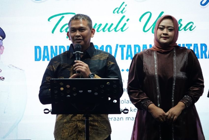 Letkol Arm Kiky Hardian Resmi Jabat Dandim 0210/TU, Bupati Taput: Sinergi TNI-Pemda Kunci Penanganan Bencana