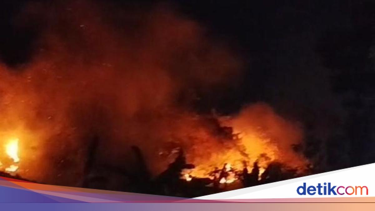 4 Titik Kebakaran Hutan dan Lahan di Klaten pada Jumat Malam, Bukit Cinta Terbakar 420 Meter Persegi