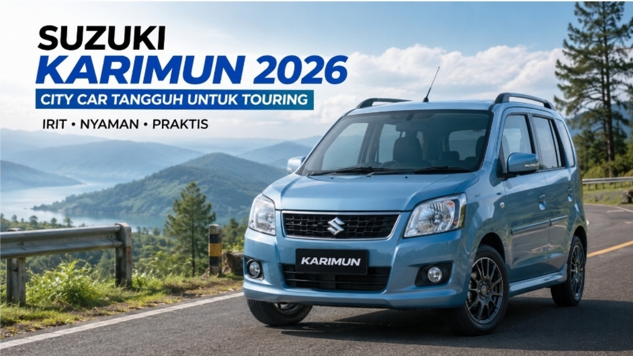 Suzuki Karimun 2026: City Car Kompak Siap Diajak Touring, BBM Super Irit Jadi Andalan